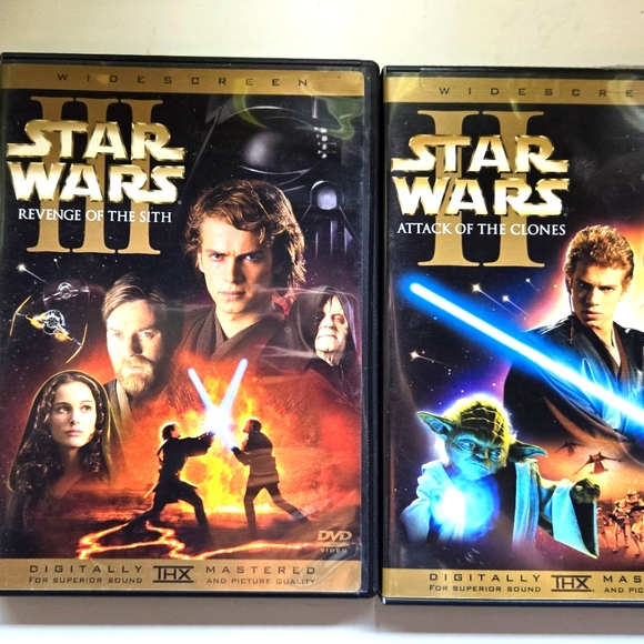 Star Wars Episode II Attack of the Clones and Star Wars Episode III - Picture 2 of 7